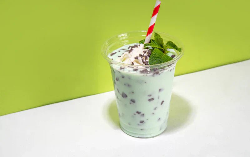 Healthy Dye-Free Shamrock Shake