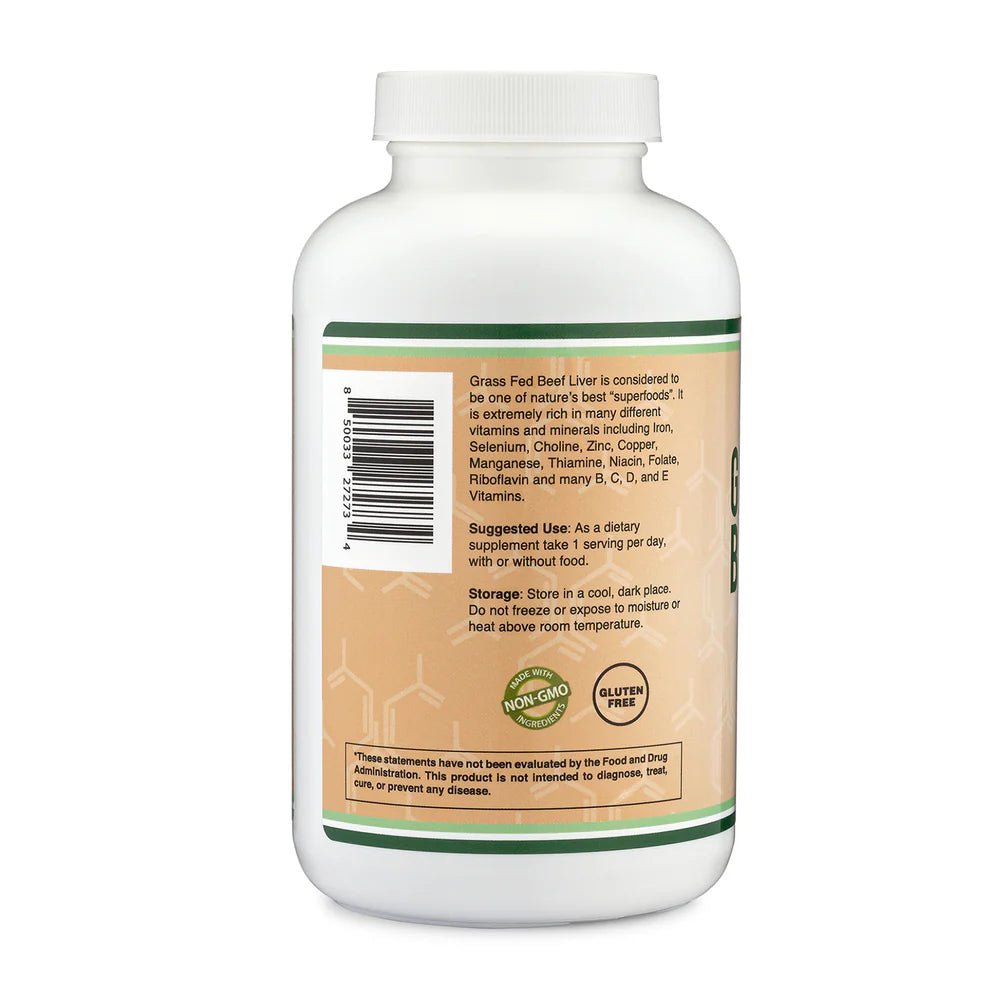 Grass Fed Beef Liver Supplement