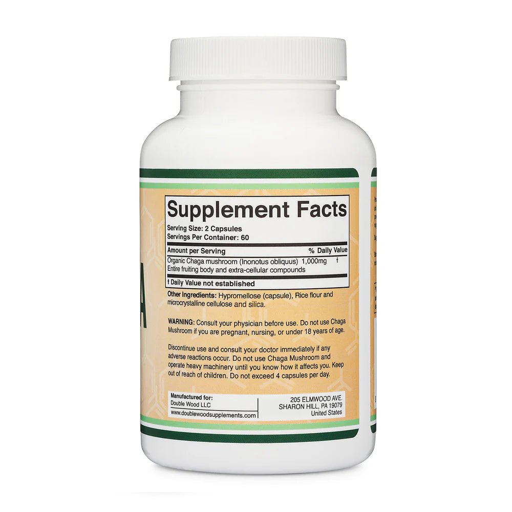 Chaga Mushroom Supplement