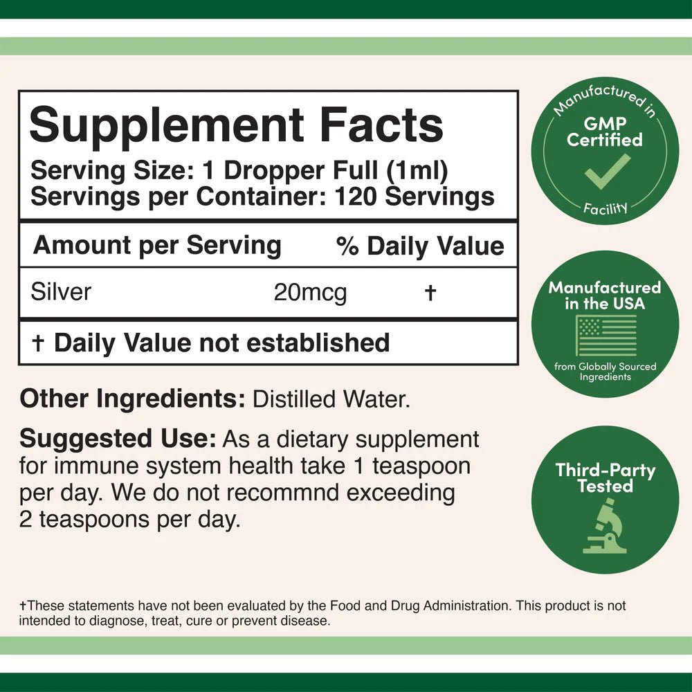 Colloidal Silver Supplement