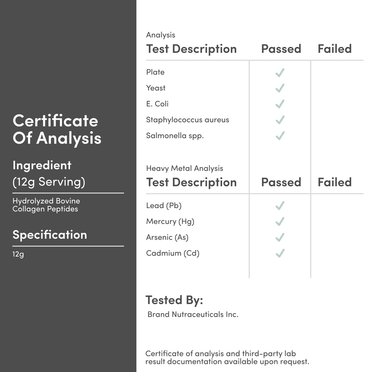 Collagen Peptides Powder