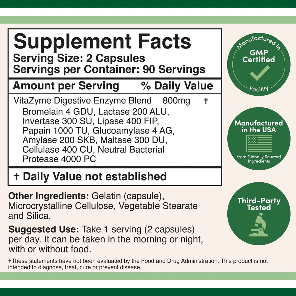 Digestive Enzymes Supplement
