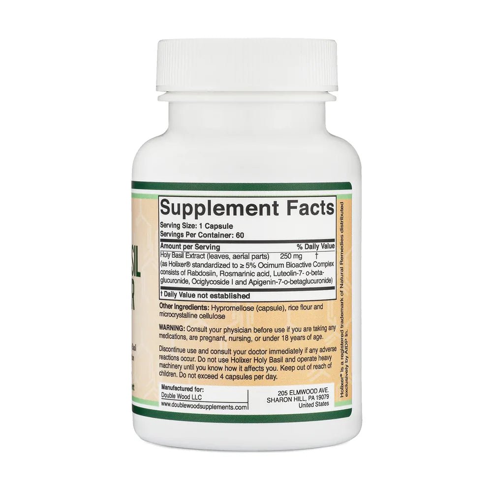 Holixer Holy Basil Extract Supplement