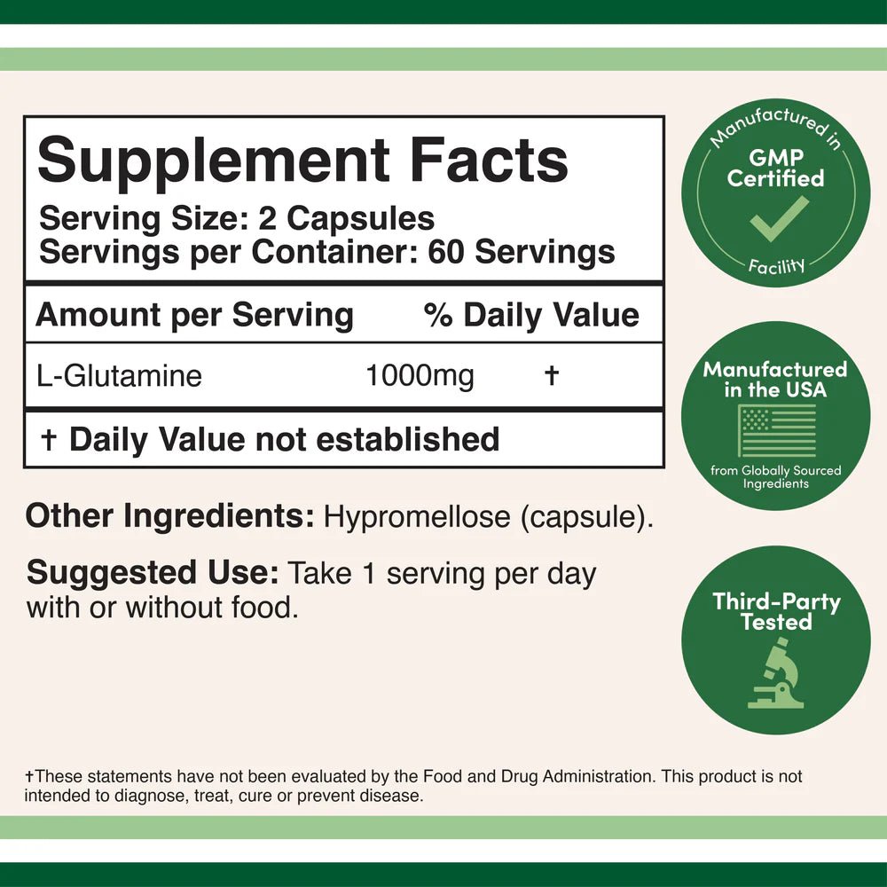 L-Glutamine Supplement