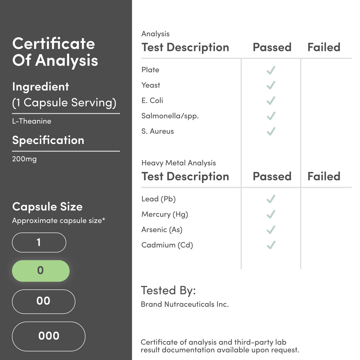 L-Theanine Supplement