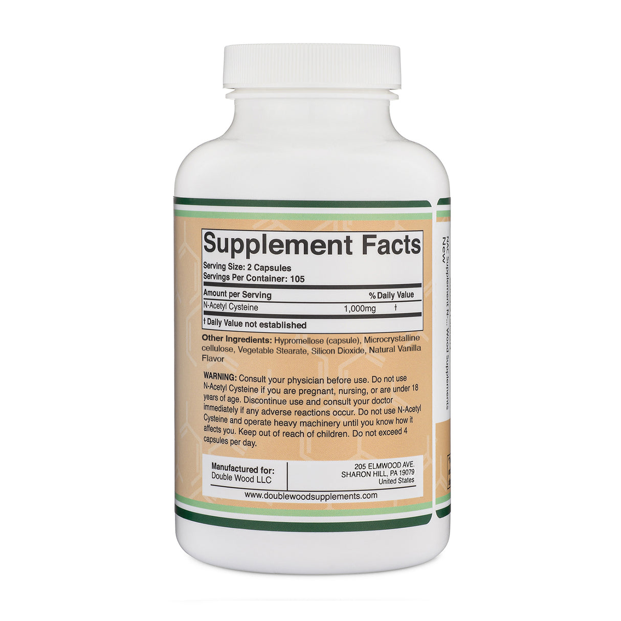 N-Acetyl Cysteine (NAC) Supplement