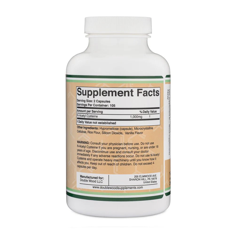 N-Acetyl Cysteine (NAC) Supplement