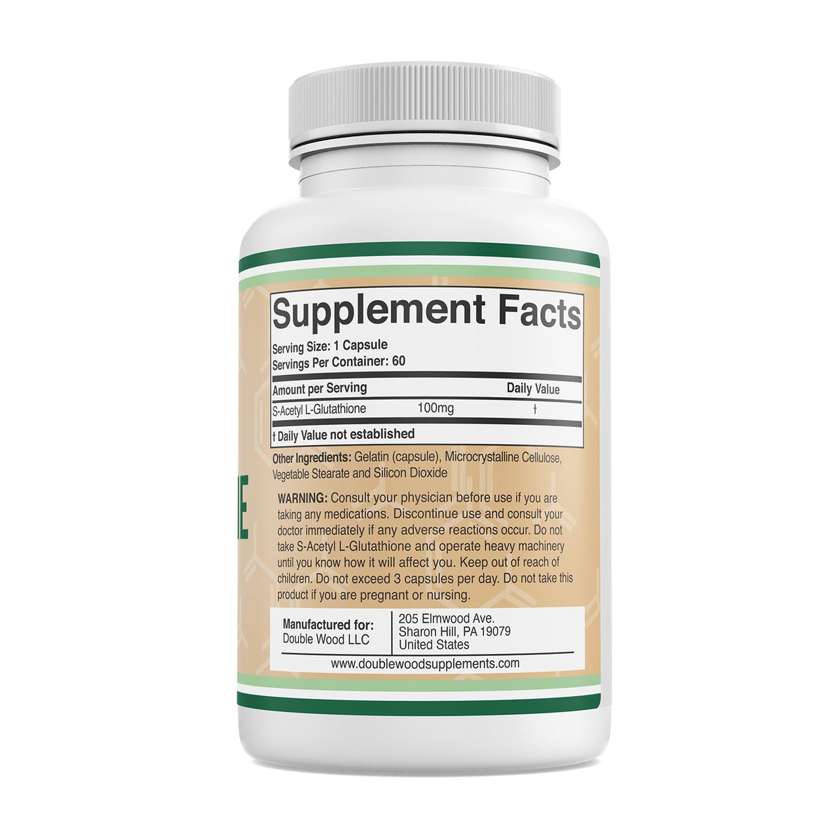 S-Acetyl L-Glutathione Supplement