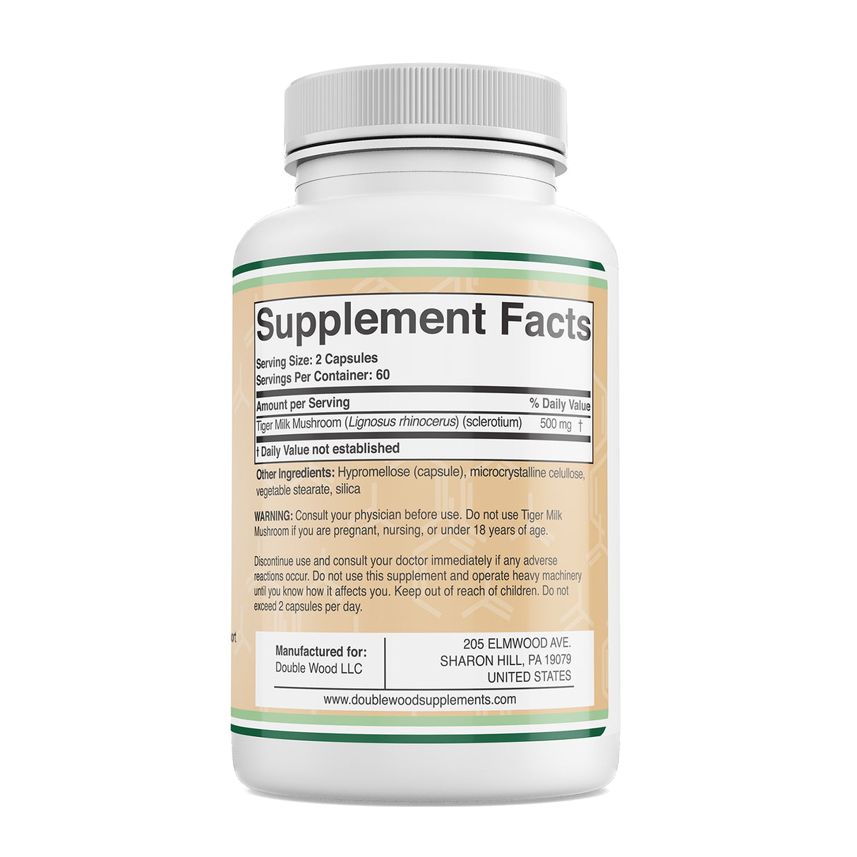 Tiger Milk Mushroom Supplement