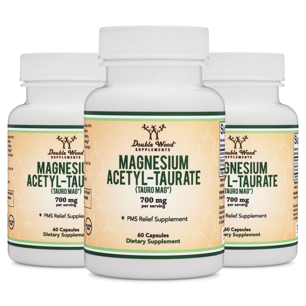 Magnesium Acetyl-Taurate Supplement