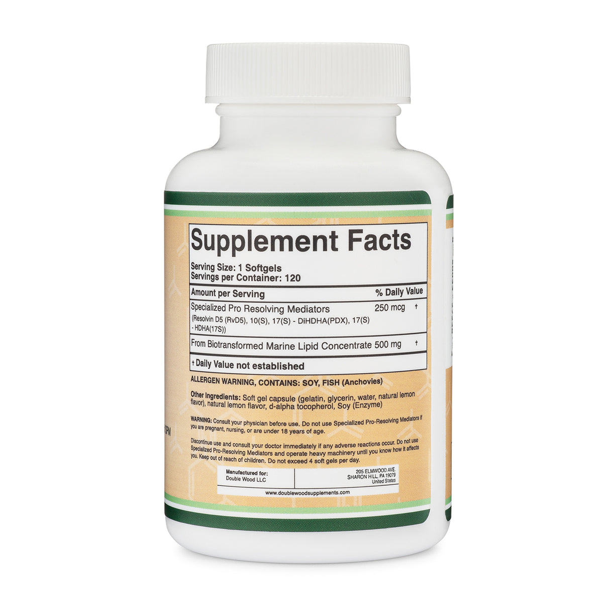 SPM (Pro Resolving Mediators) Supplement