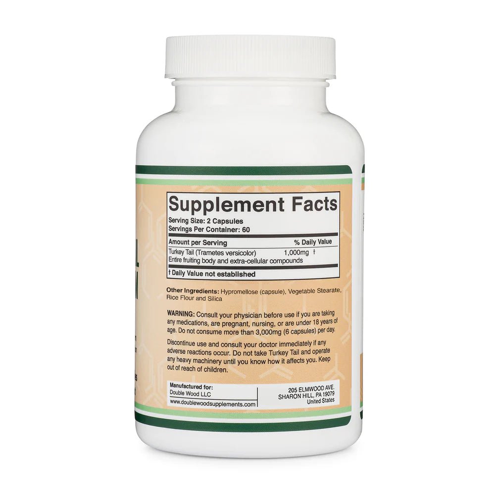 Turkey Tail Mushroom Supplement