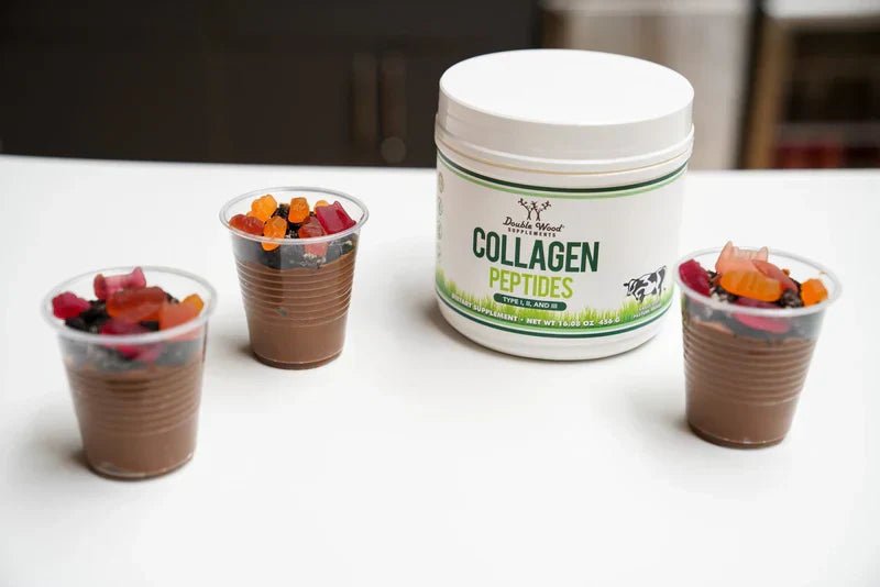 Collagen Chocolate "Dirt" Pudding Cups