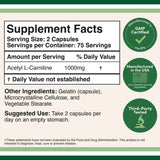 Acetyl L-Carnitine (ALCAR) Supplement