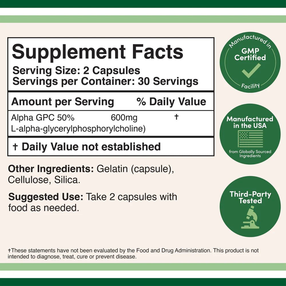 Alpha GPC Supplement
