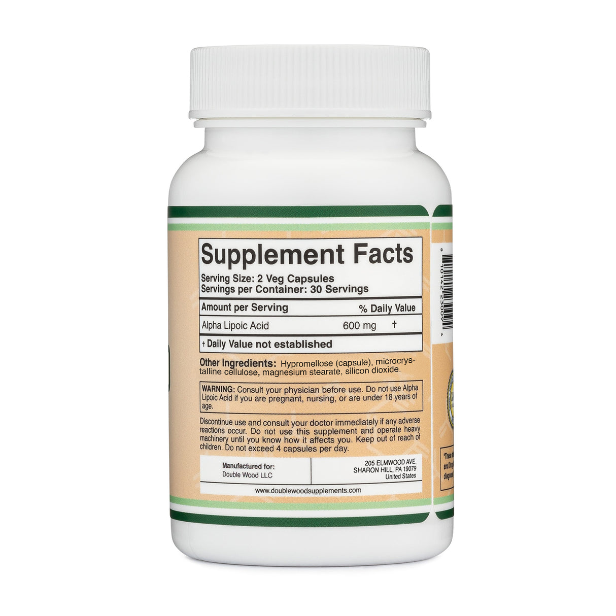 Alpha Lipoic Acid Supplement