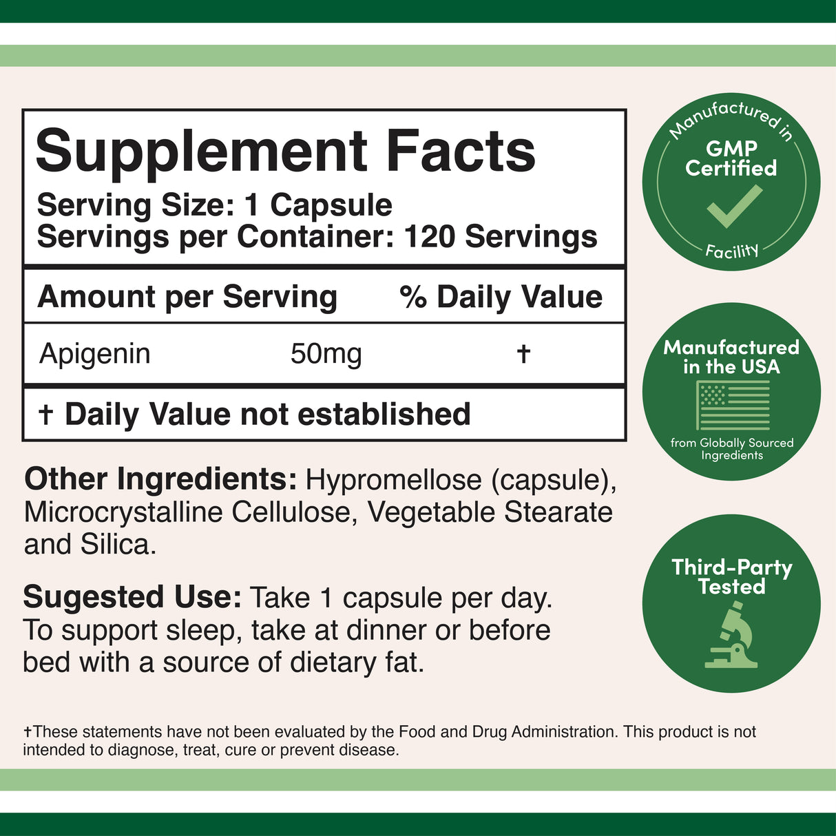 Apigenin Supplement