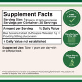 Blue Spirulina Powder