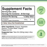 Liquid Chlorophyll Supplement