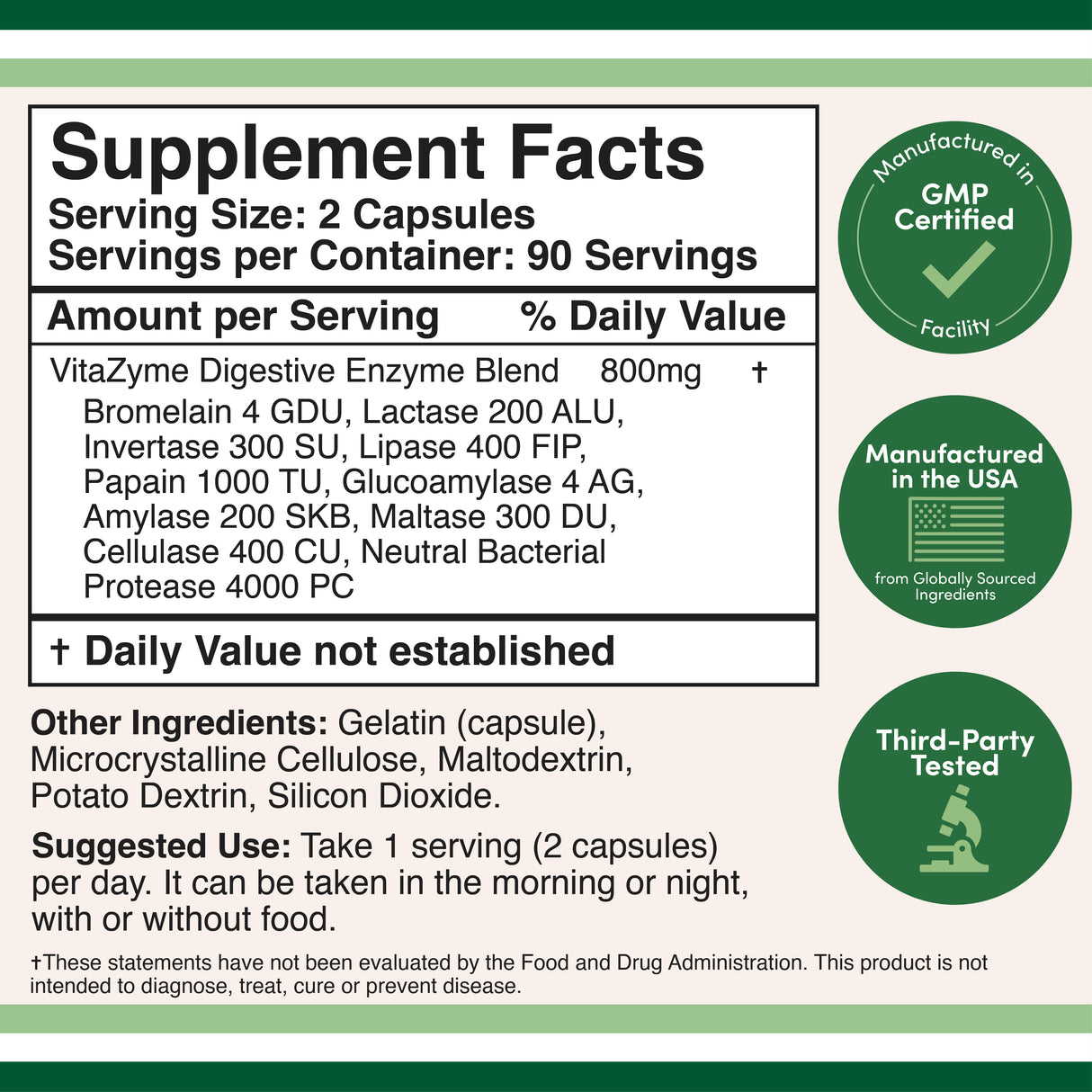 Digestive Enzymes Supplement