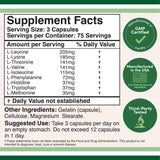 Essential Amino Acid Supplement