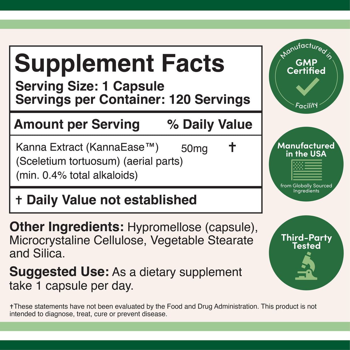 Kanna Supplement