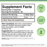 Keratin Supplement