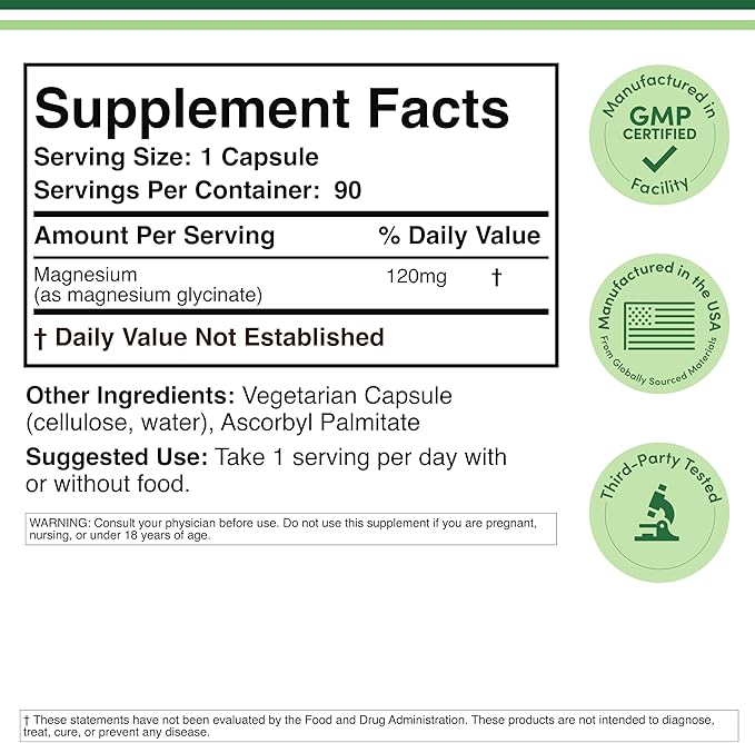 Magnesium Glycinate Extra Strength