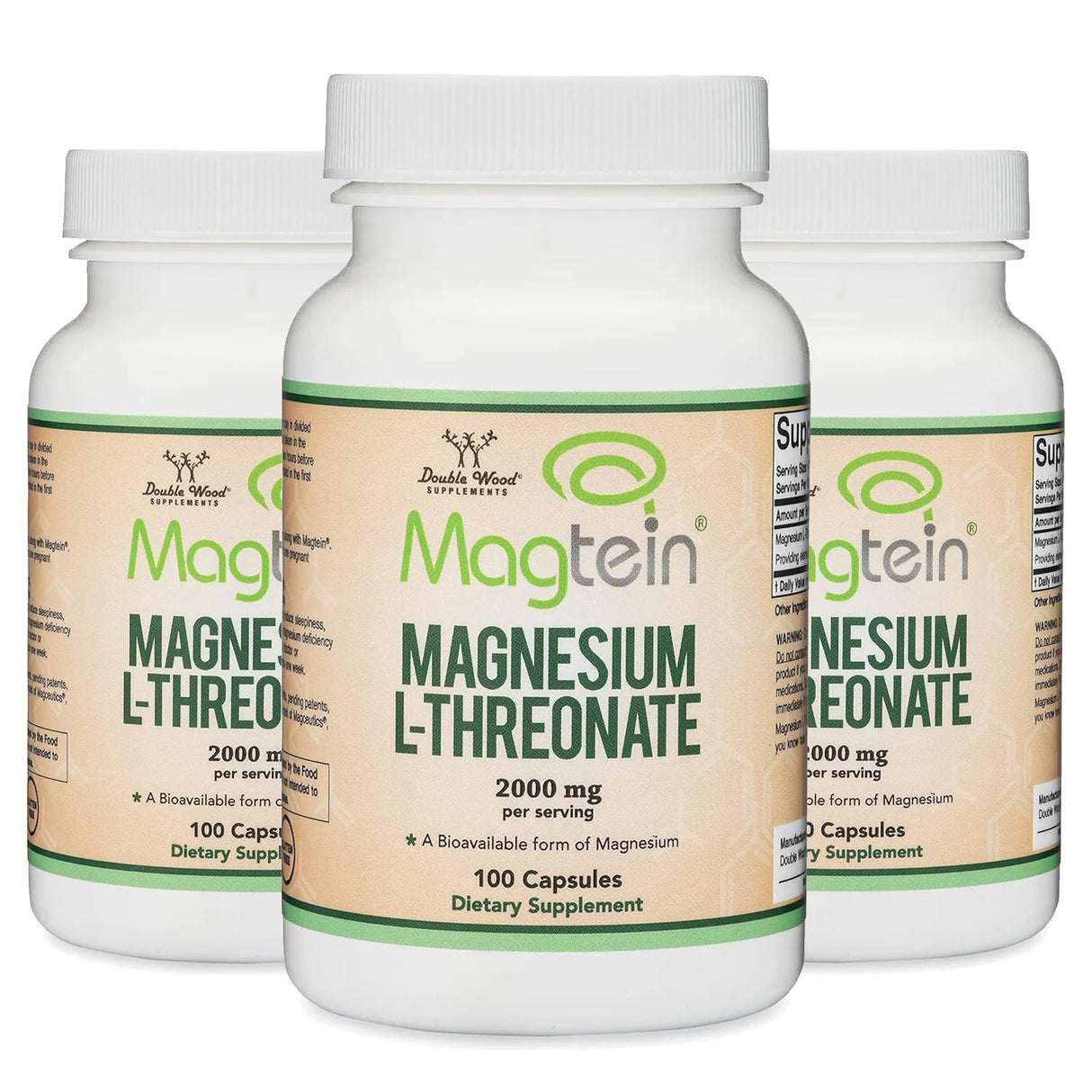 Magnesium L-Threonate (Magtein) Supplement