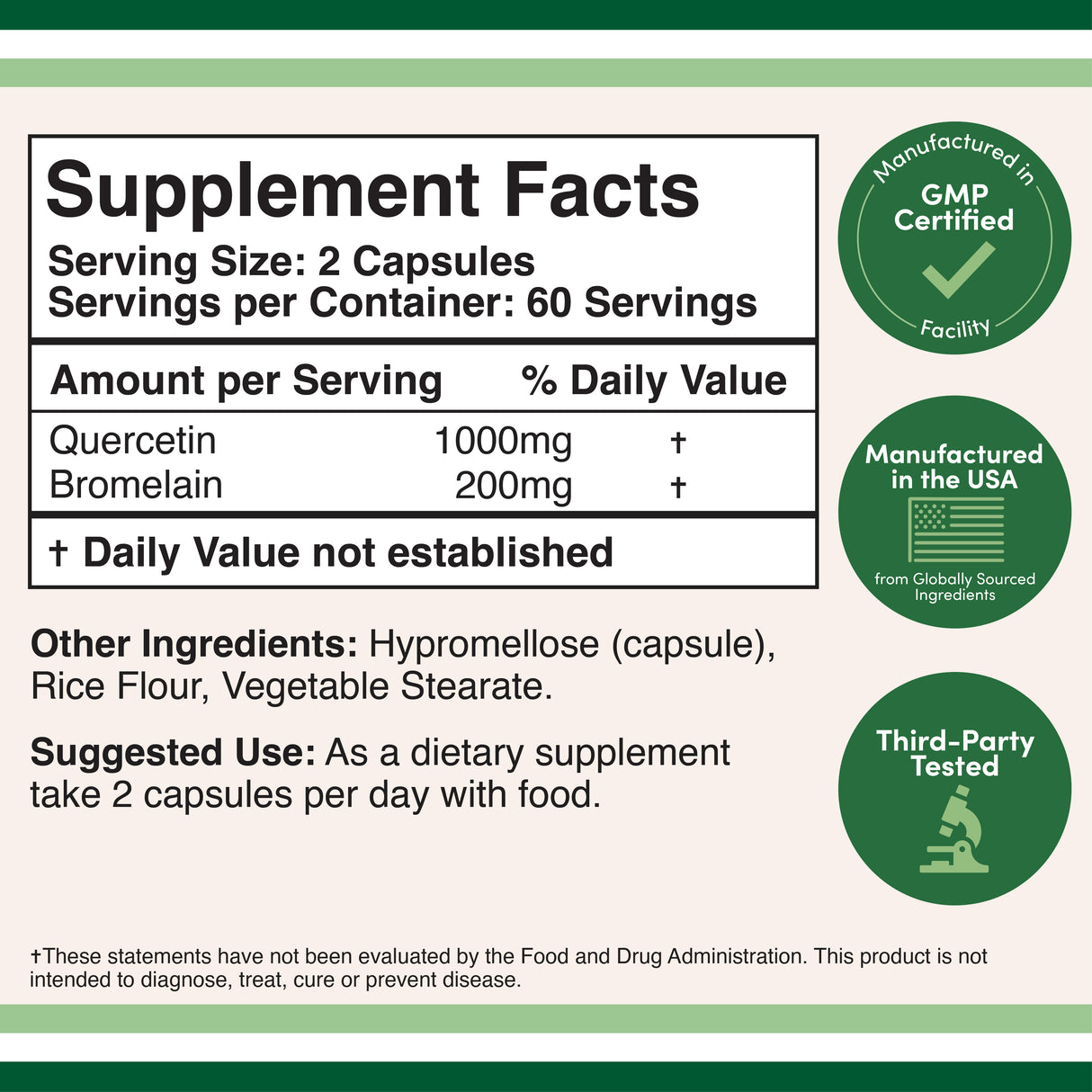 Quercetin Supplement