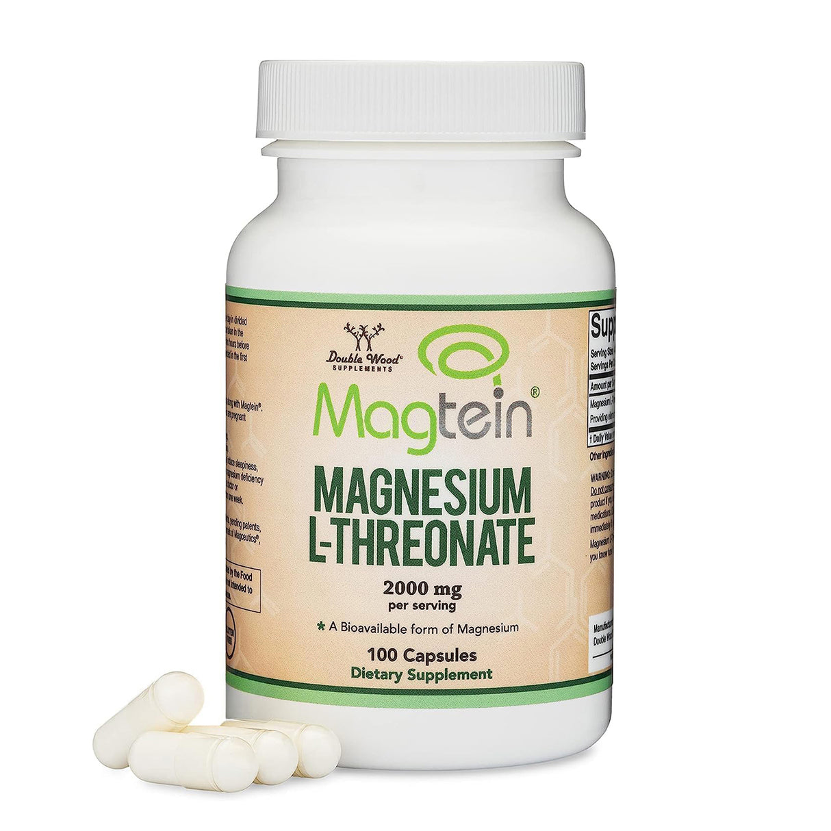 Magnesium L-Threonate (Magtein) Supplement