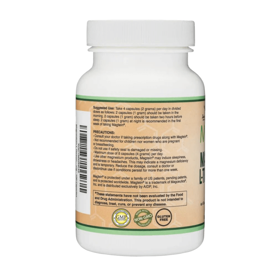 Magnesium L-Threonate (Magtein) Supplement