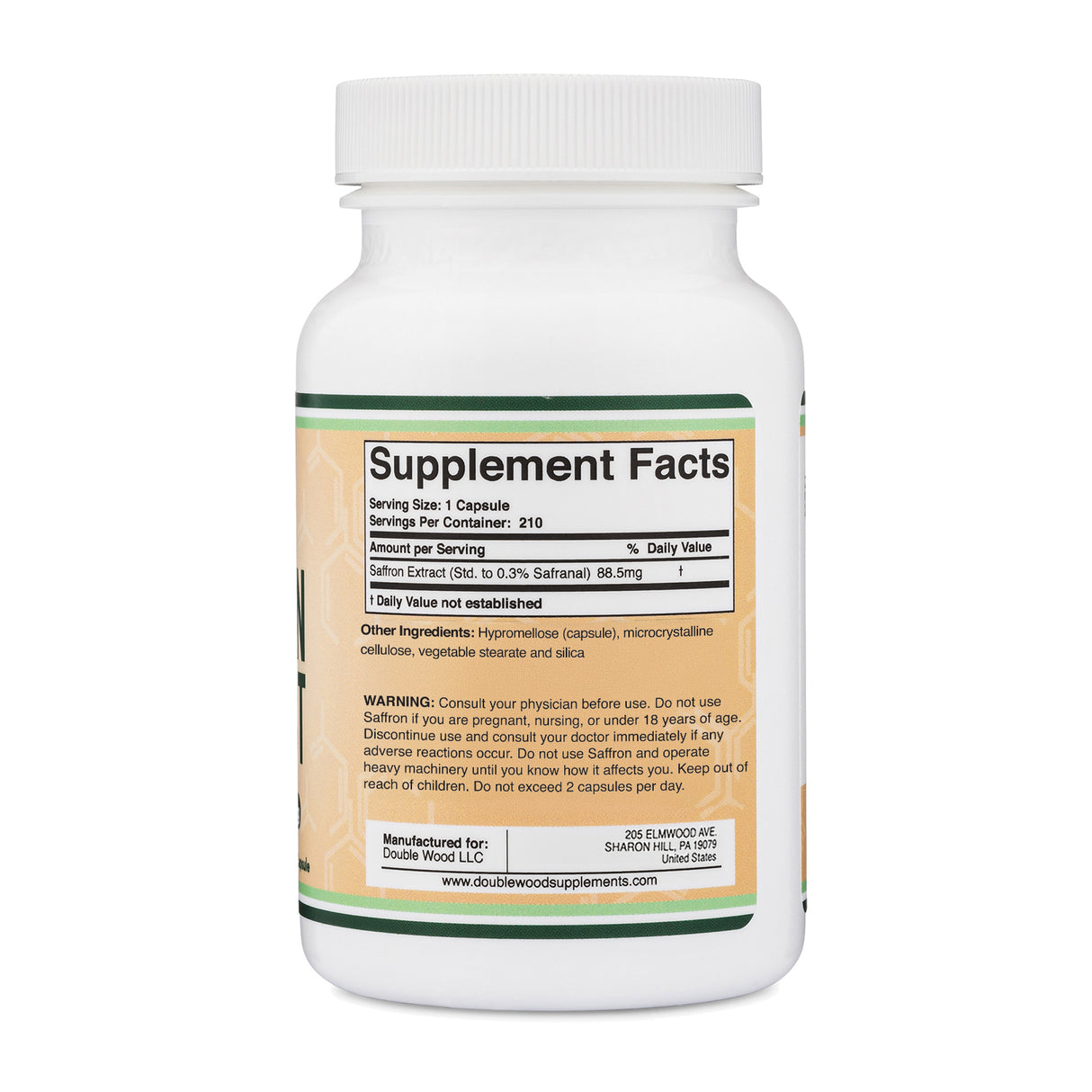 Saffron Extract Supplement